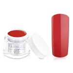 Gel UV Jolifin color cu aspect umed Red Kiss 5 ml